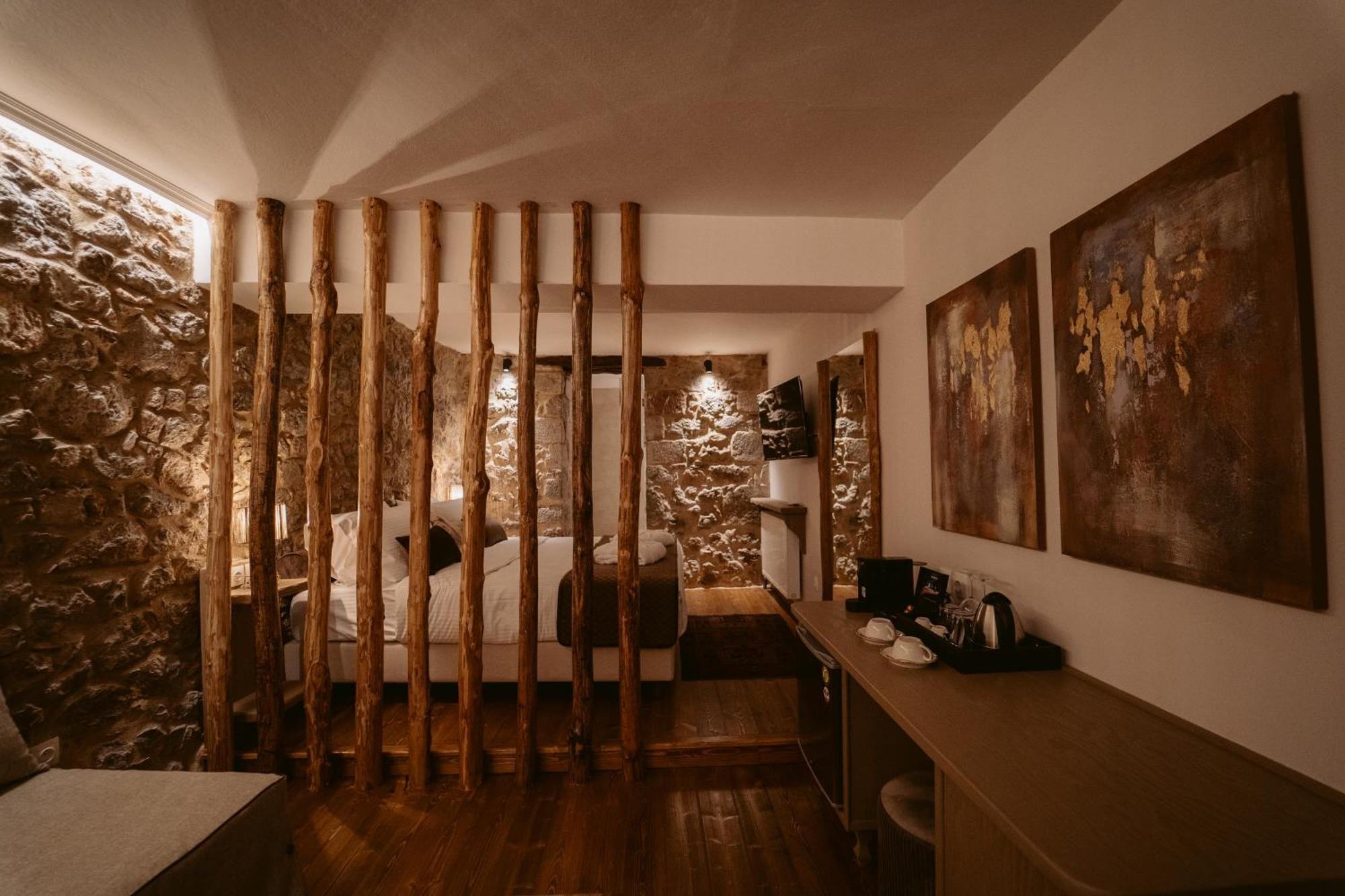 Afanos Guesthouse Arachova Zimmer foto