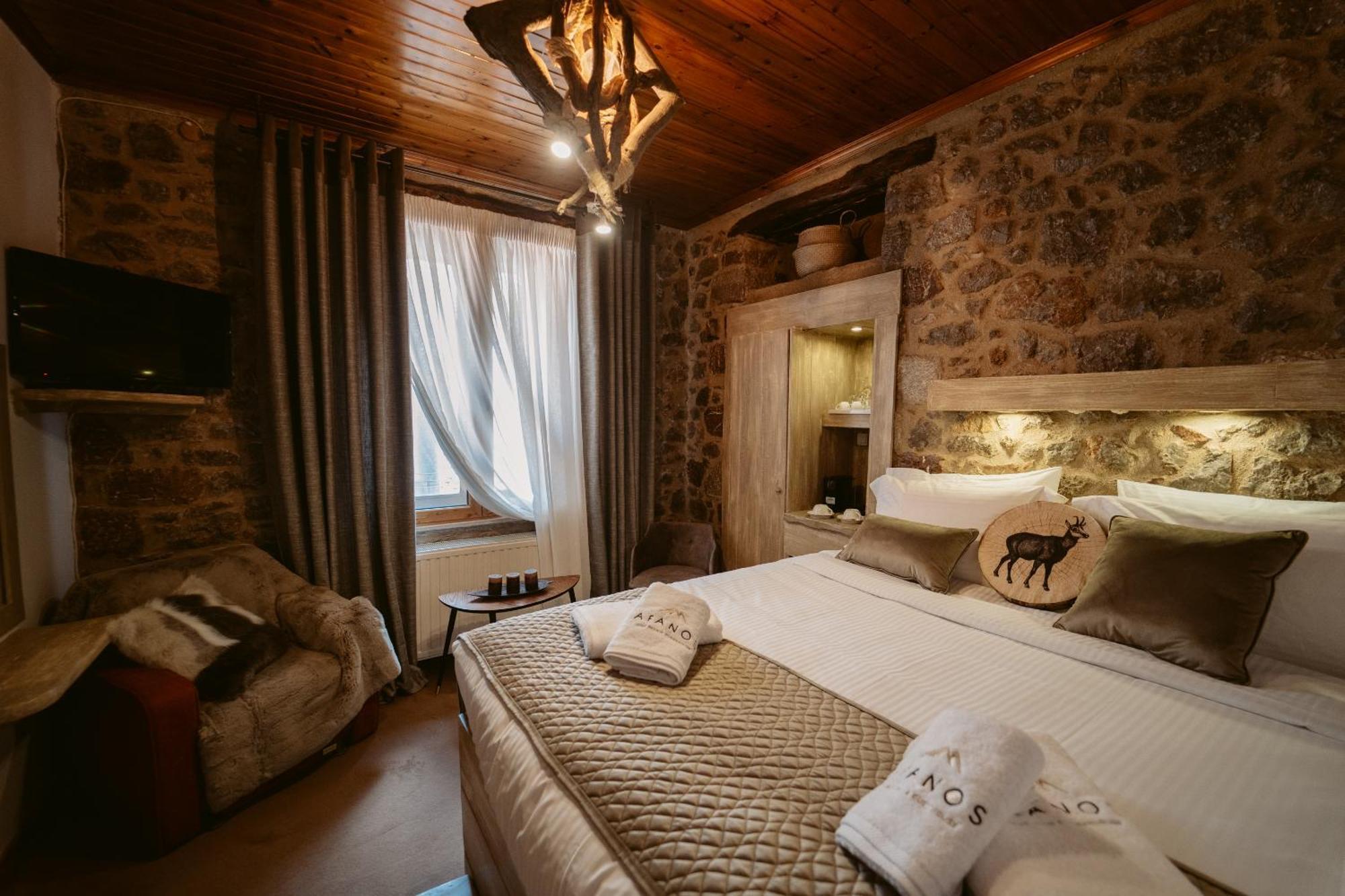 Afanos Guesthouse Arachova Zimmer foto