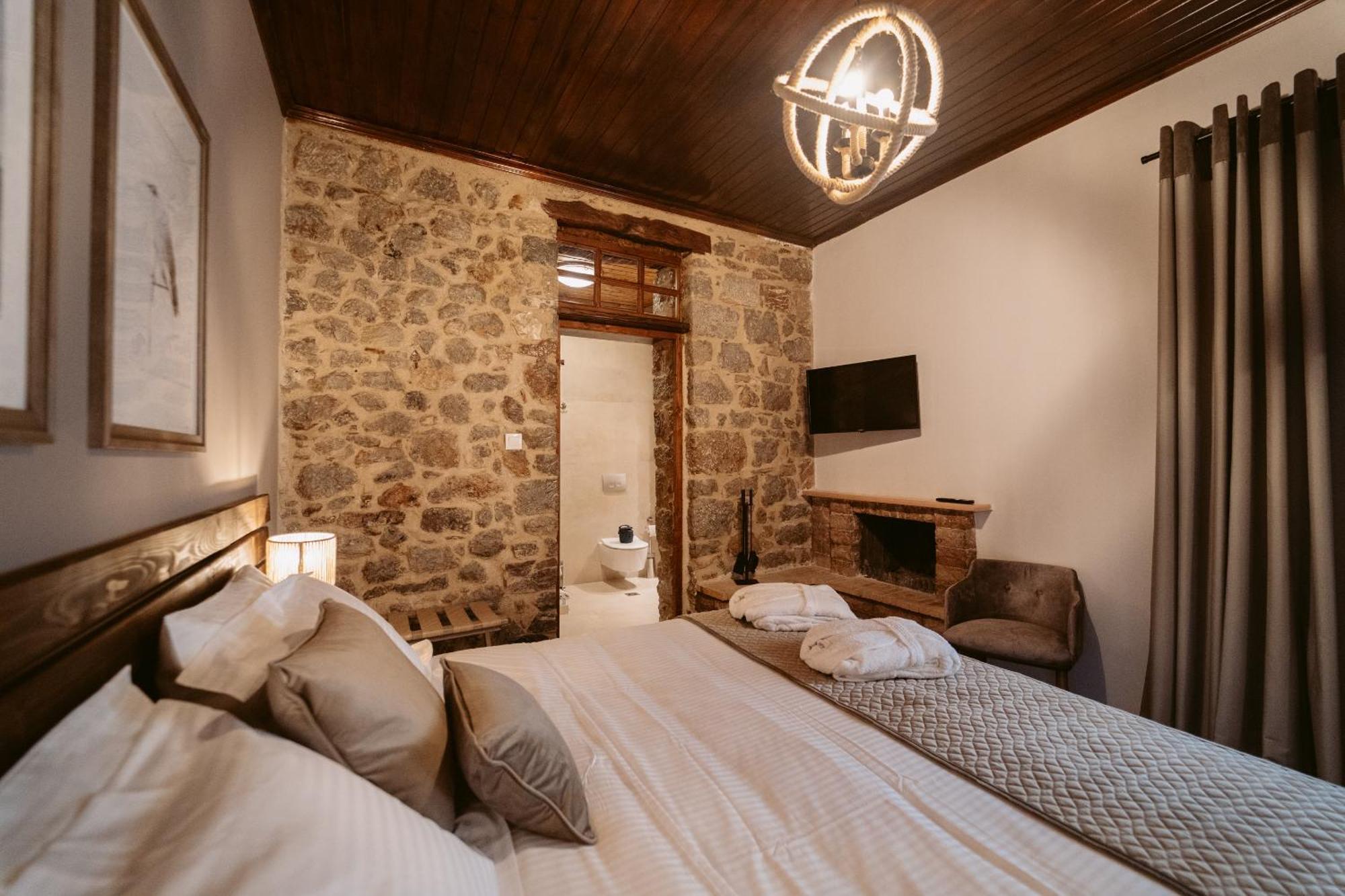 Afanos Guesthouse Arachova Zimmer foto