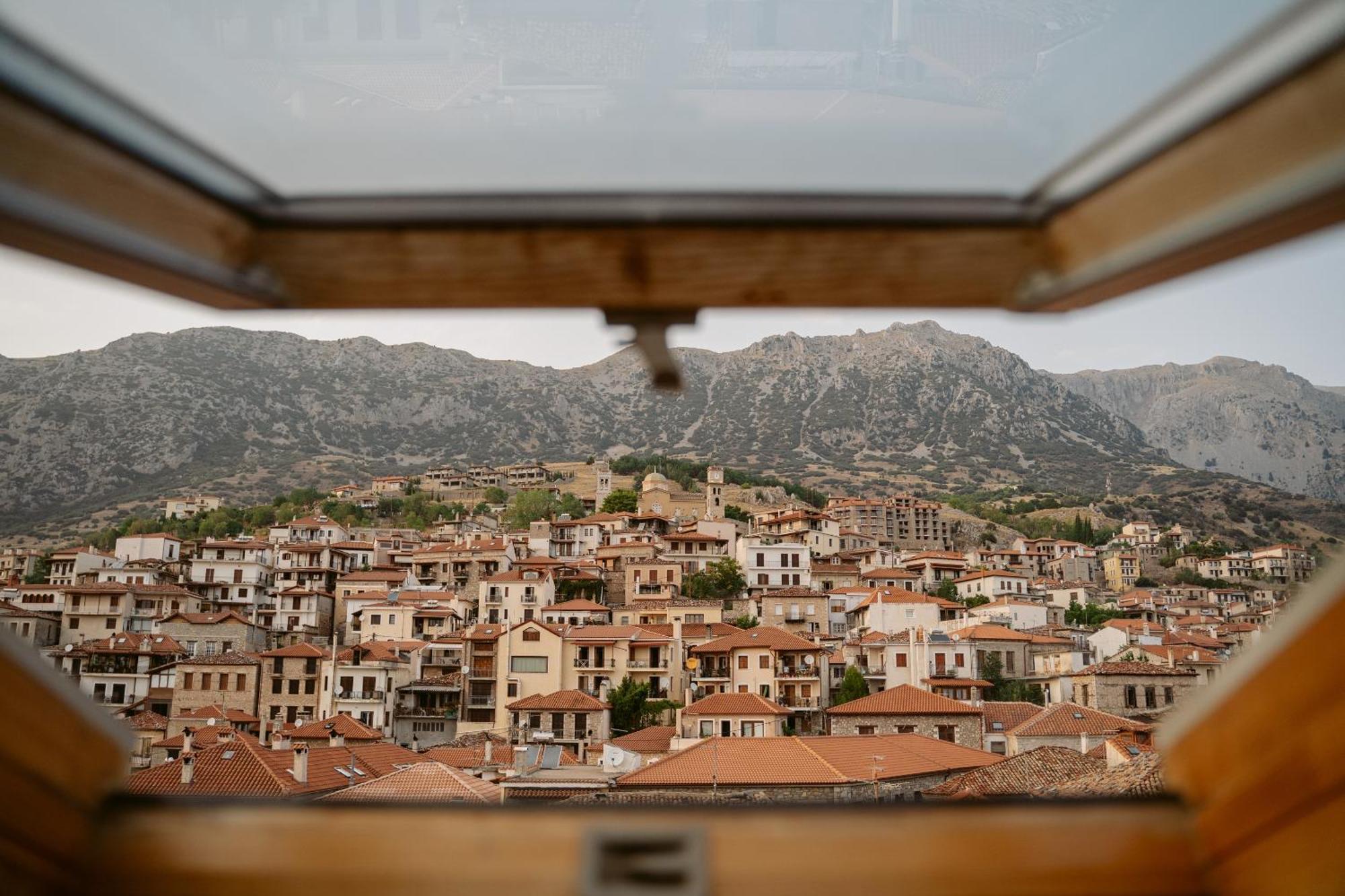 Afanos Guesthouse Arachova Zimmer foto