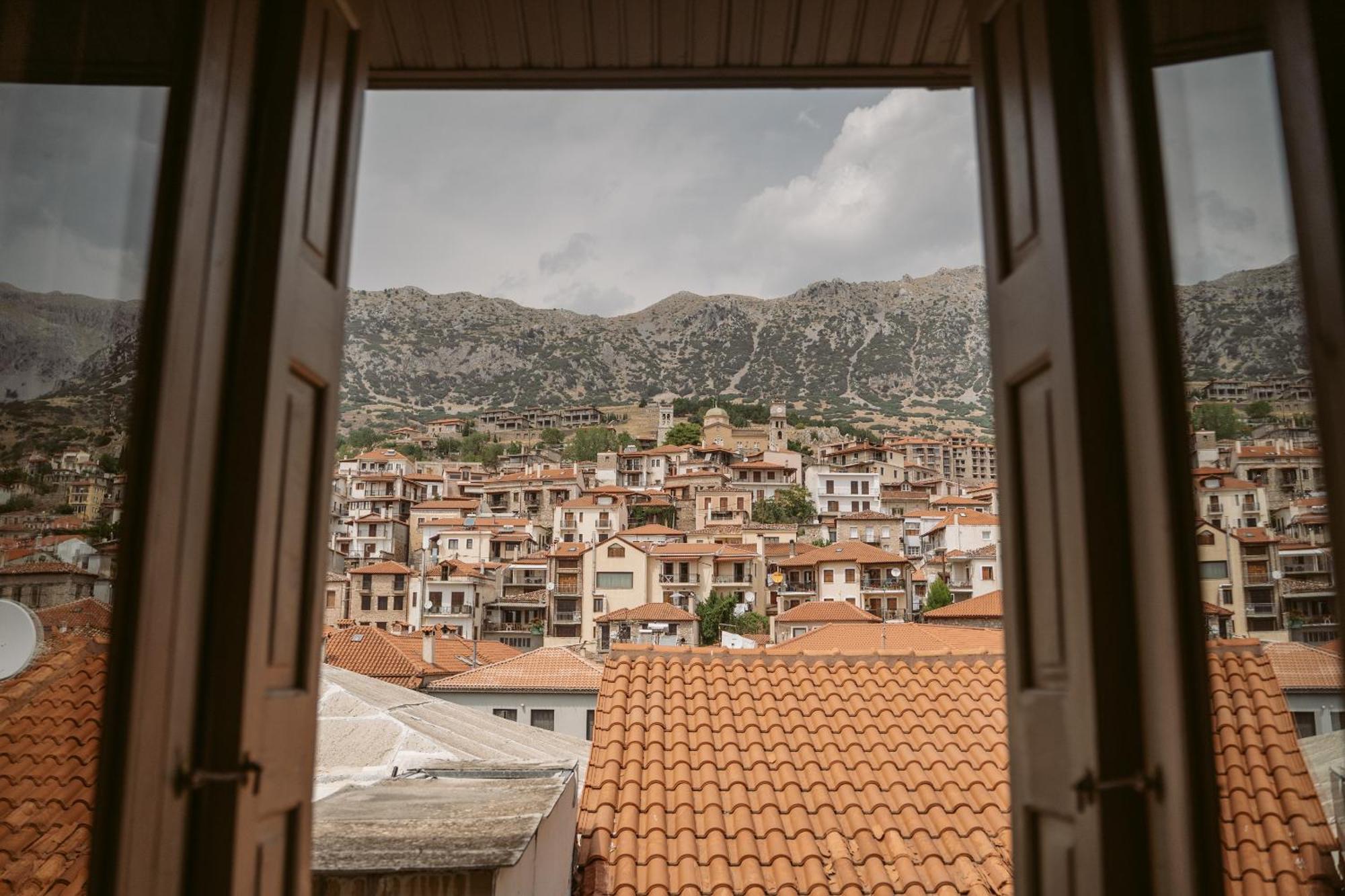 Afanos Guesthouse Arachova Zimmer foto