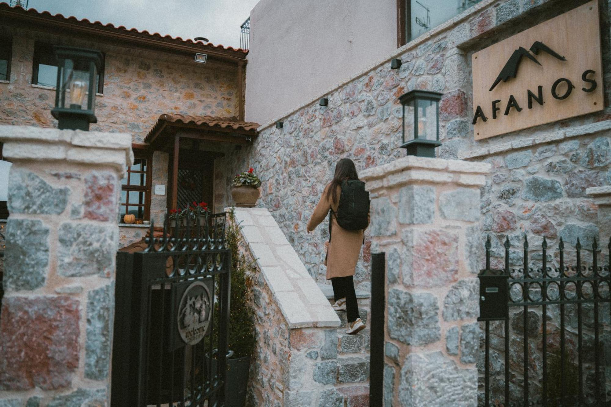 Afanos Guesthouse Arachova Exterior foto
