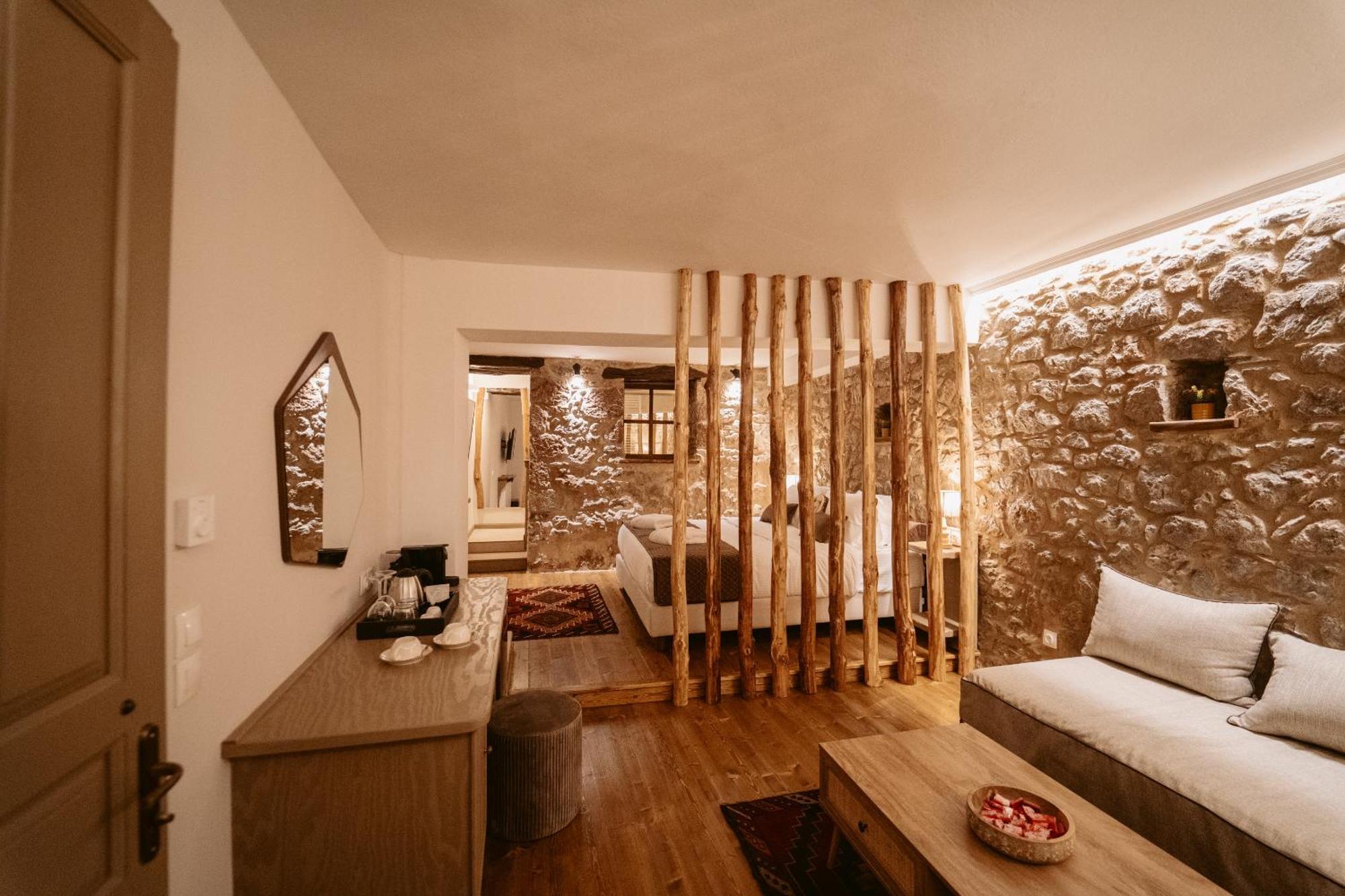 Afanos Guesthouse Arachova Zimmer foto